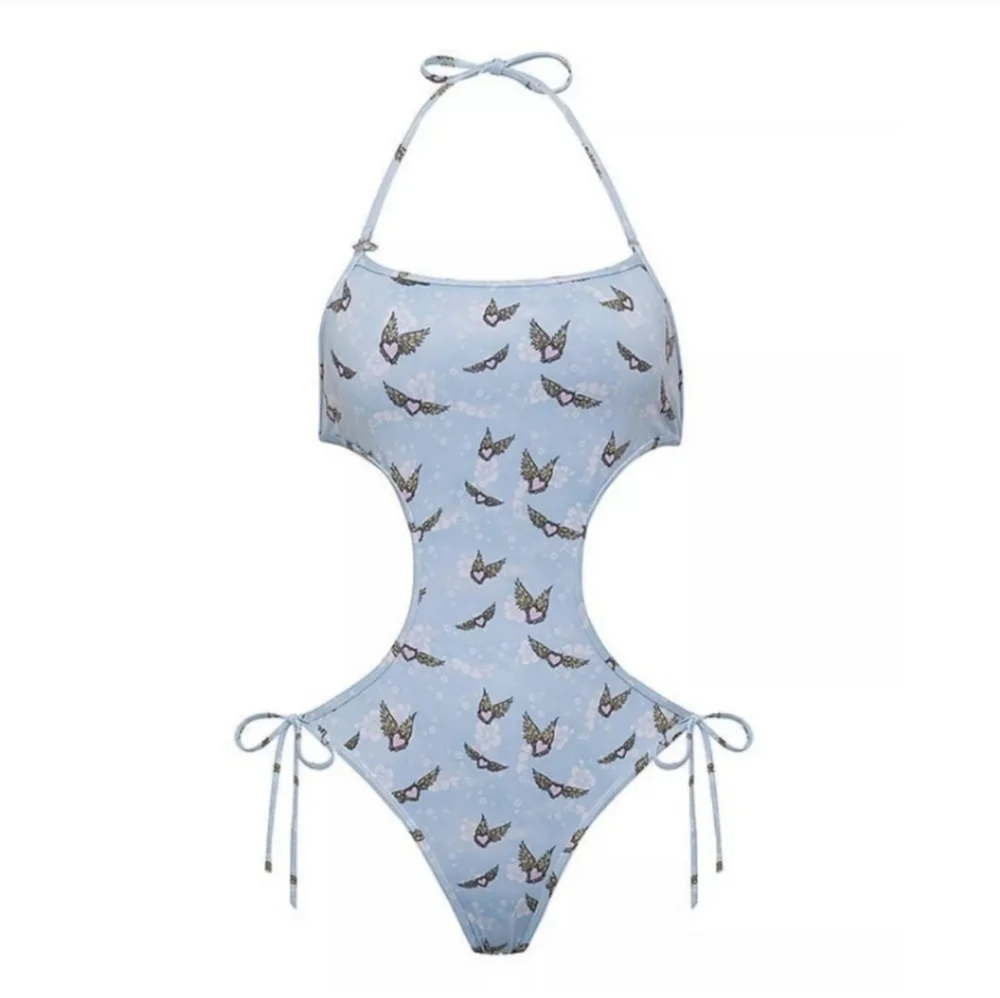 New!Frankies Bikini X‎ Victoria Secrets Amalia  One Piece Cut-out Swimsuit
